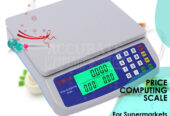 Accurate price computing table top scale with fruit pan