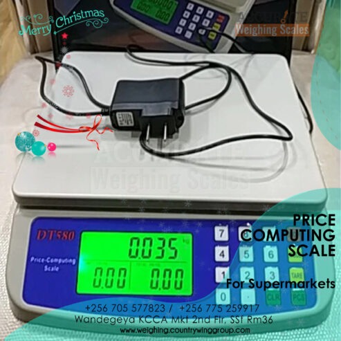 Approved price computing scale by OIML certificate