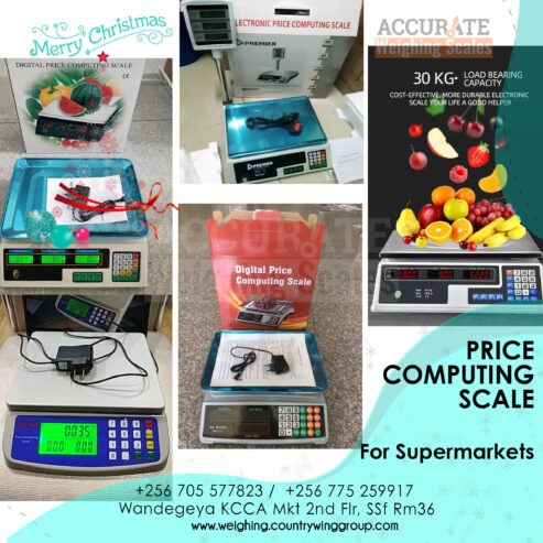 price computing scale with Aluminum load cell supporter