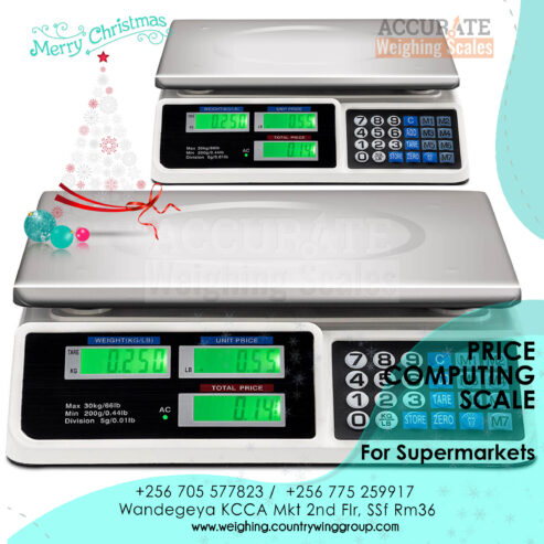 Electronic Price Computing Weighing Scale in Kampala