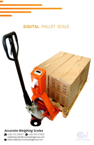 Pallet heavy duty scales with in and out ramps at discount