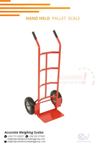 Handheld pallet jack tuck weight scales on market