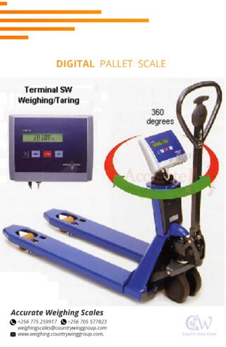 heavy duty Pallet weighing scales with steel ramp online