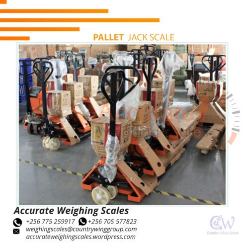 Pallet jacks scales with optional Bluetooth output 1000kg