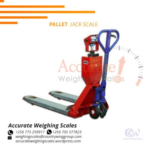 Industrial Pallet weighing scale with power saving mode