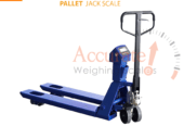 Pallet industrial weighing scale with remote control display