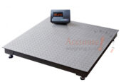 Electronic platform weighing scales with power adapter