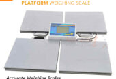 mild steel heavy duty platform weighing scales in down town