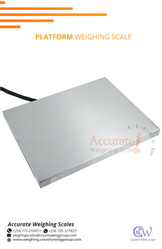 Perfect stainless light duty digital platform weighing scale