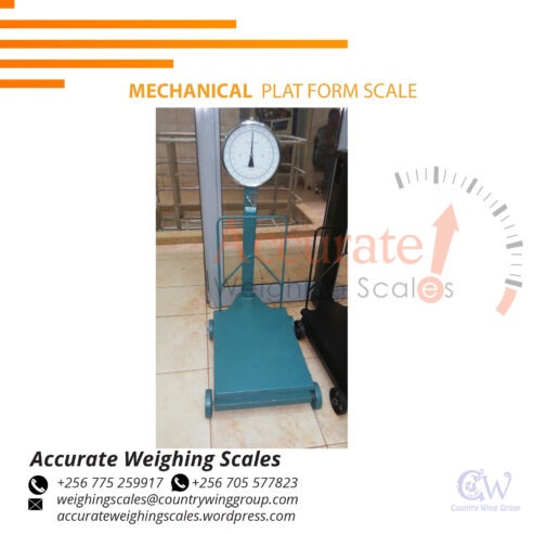 Mobile manual dial platform weighing scales at suppliers