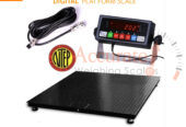 Flat compact designed platform scales with perfect sizes