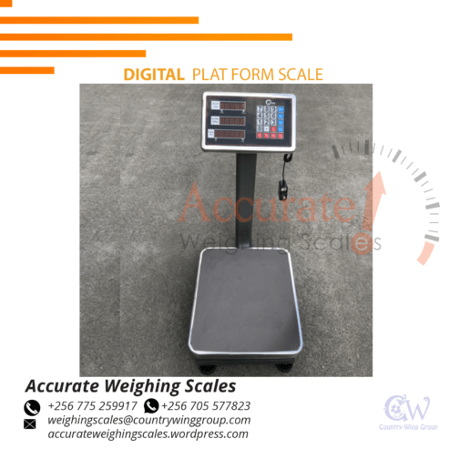 Deal with us for new models of platform weighing scale