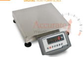 Stable and comfortable surface platform weighing scales