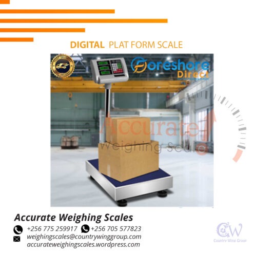 Durable cheap and desirable light duty platform scales