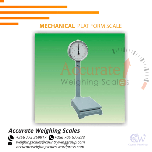 Affordable prices to mechanical platform weighing scales