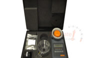 Hand sized grain moisture meters with 470 x 46 mm dimension