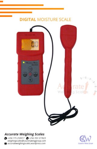 LCD clear display grain moisture meter with damp moisture