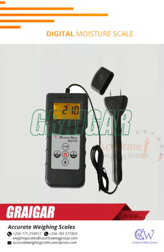 LCD clear display grain moisture meter with damp moisture