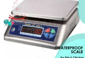 moisture and dirt proof weighing scale with digital display