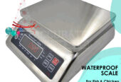 wide pan waterproof weighing scale