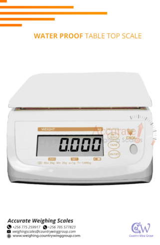 double LED display table top digital weighing scale