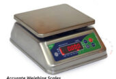 moisture and dirt proof weighing scale with digital display