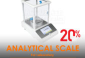 analytical precision laboratory balance with touch screen