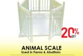 Cattle 400Kg Animal Weighing Scales Vet Scale