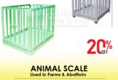 light duty animal weighing scale easy to connect spring