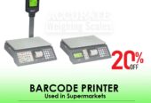 barcode printing scale with cash drawer connector