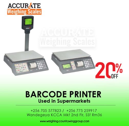 barcode printing scale with cash drawer connector