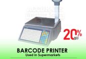 Barcode printers use at supermarket counters on sale