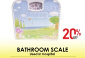 Personal weighing scale for home bathroom use in Uganda