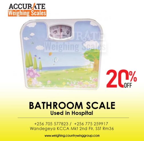 Personal weighing scale for home bathroom use in Uganda