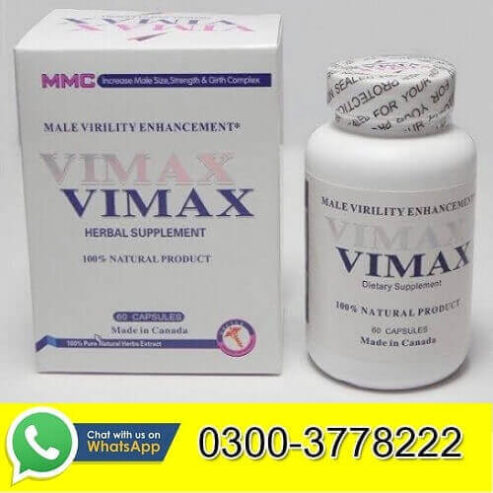 Vimax Pills Capsules Price In Pakistan – 03003778222