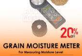 Digital moisture tester for over 25 grain species