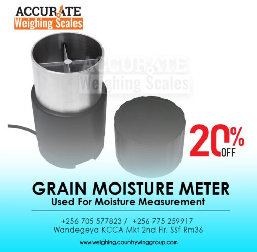 Test for moisture in Cocoa, Rice, Maize, beans, sorghum Wood