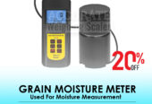 Purchase grain moisture meter with guarantee of up to year