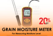 Handheld double pins agricultural moisture meters