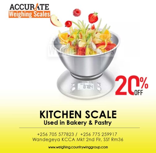 Digital Kitchen Scale Stainless Steel with High Accuracy