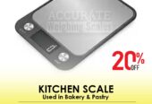 Cook like a professional with kitchen scale