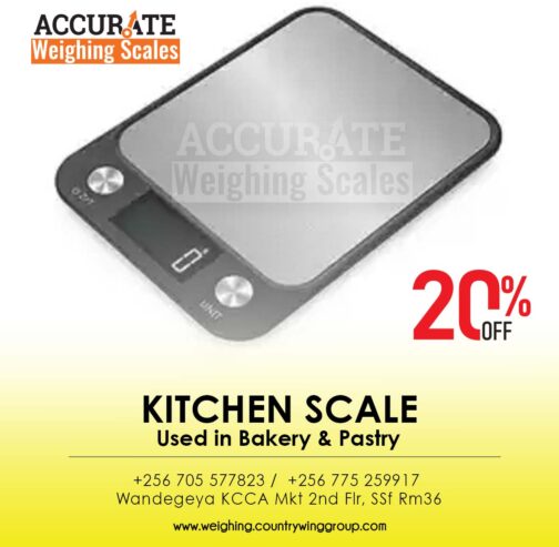 Cook like a professional with kitchen scale