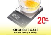 Digital Compact kitchen White colored Scale Wandegeya