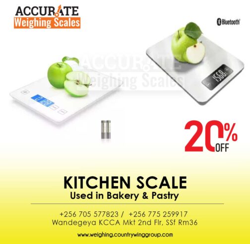 5Kg/1g Kitchen tool LCD Digital White Food Scale