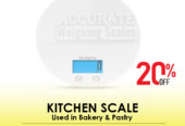 Measuring Kitchen Equipment Digital White Food Scale