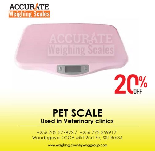 animal weighing scale with optional WIFI output from sole