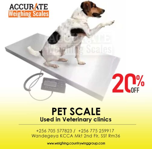 dogs’ weighing scale with optional USB data transfer call