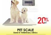 dogs’ weighing scale with optional USB data transfer call