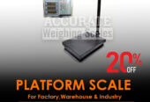 Suitable durable light duty platform scales at reduced-price