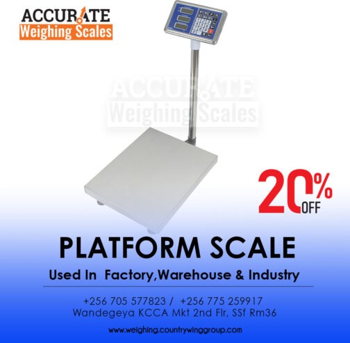 A12 model light duty platform weighing scale